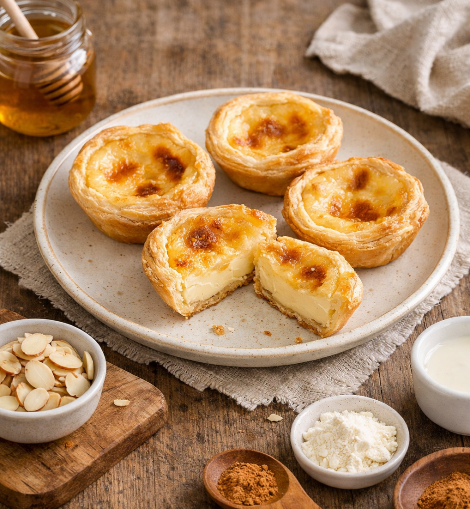 Egg Tarts Χωρίς Ζάχαρη