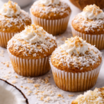 Μάφιν Καρύδας Χωρίς Αλεύρι & Χωρίς Ζάχαρη – Αφράτα και Υγιεινά